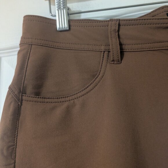 prAna | Halle AT Straight Pant In Sepia - Picture 12 of 16